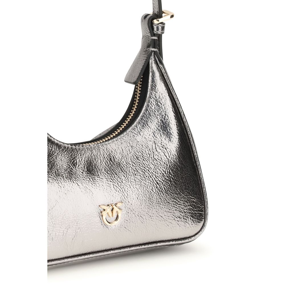 PINKO Silver Lamb Ovis Aries Aries Handbag - ClickThatClicks 