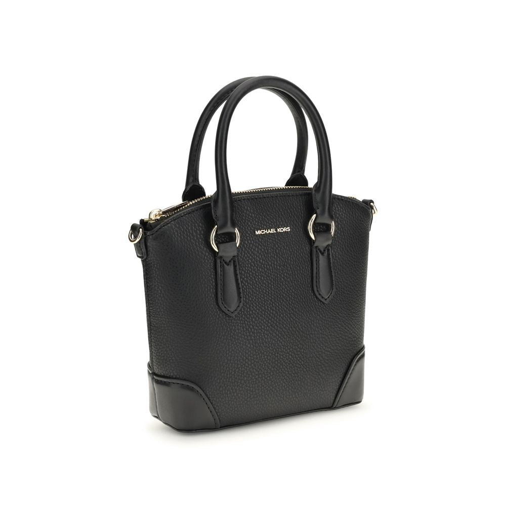 Michael Kors Black Calf Leather Bos Taurus Handbag - ClickThatClicks 