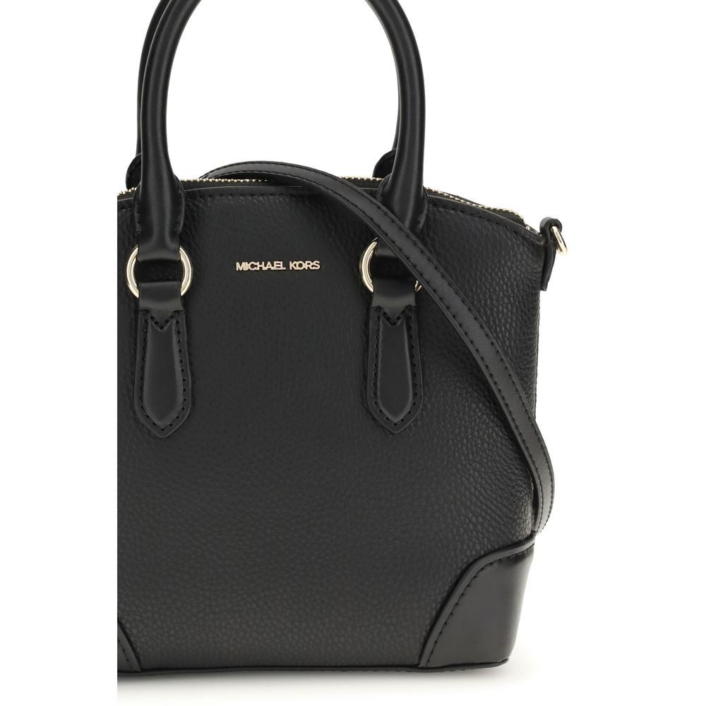 Michael Kors Black Calf Leather Bos Taurus Handbag - ClickThatClicks 