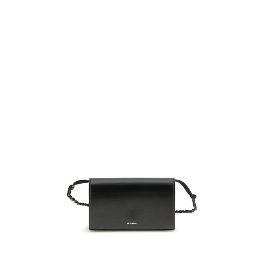 Jil Sander Black Calf Leather Bos Taurus Wallet - ClickThatClicks 