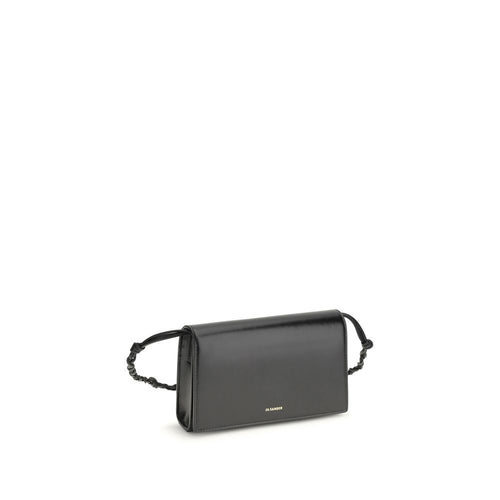 Jil Sander Black Calf Leather Bos Taurus Wallet - ClickThatClicks 
