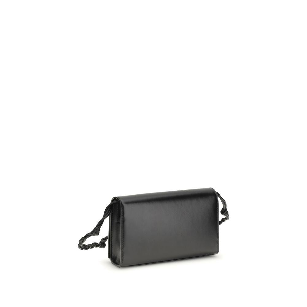 Jil Sander Black Calf Leather Bos Taurus Wallet - ClickThatClicks 
