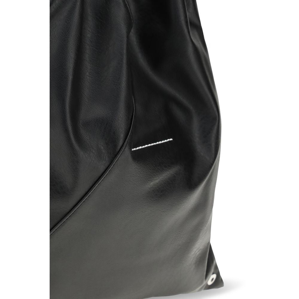 MM6 Black Polyethylene Handbag - ClickThatClicks 