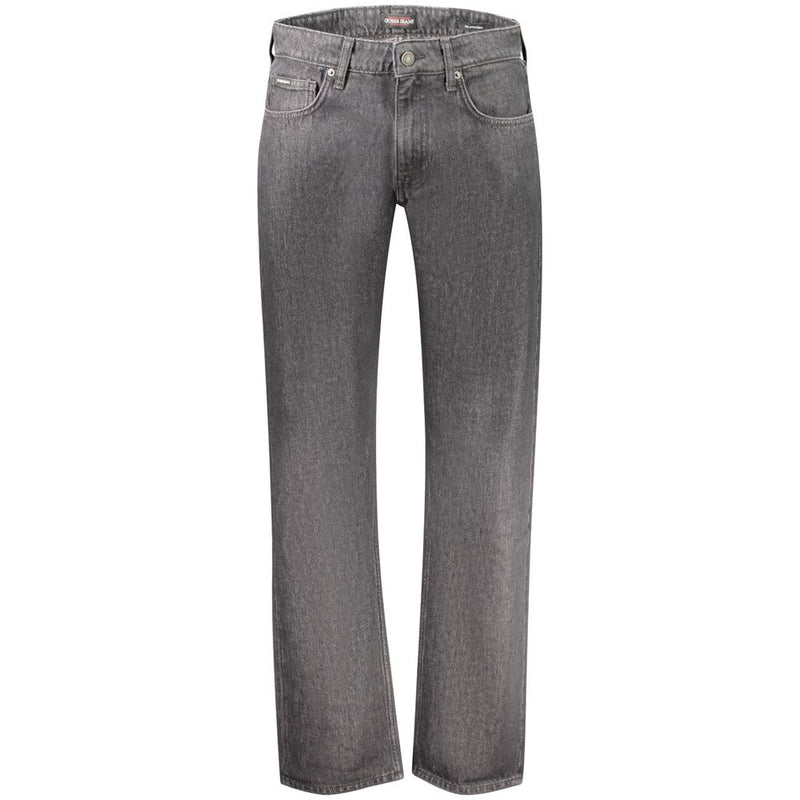 Guess Jeans Nero Cotton Mens Jeans
