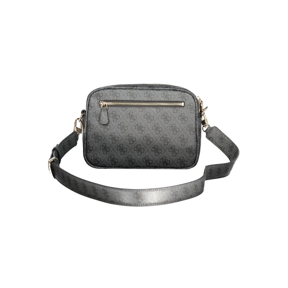 Guess Jeans Nero Poliuretano Women Handbag - ClickThatClicks 