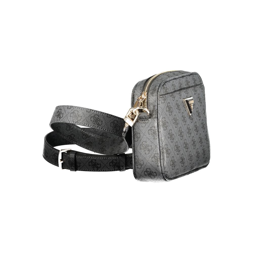 Guess Jeans Nero Poliuretano Women Handbag - ClickThatClicks 