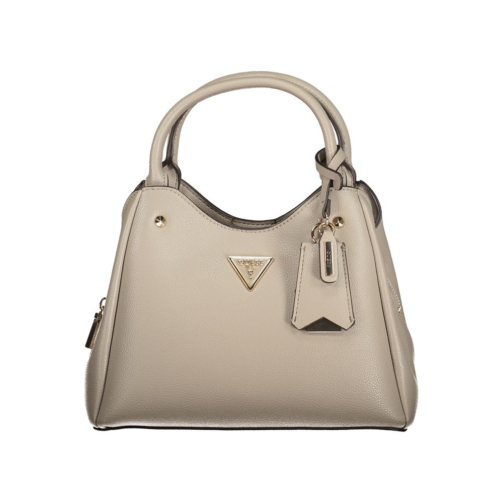 Guess Jeans Grigio Poliuretano Women Handbag - ClickThatClicks 