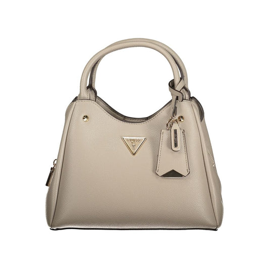 Guess Jeans Grigio Poliuretano Women Handbag - ClickThatClicks 