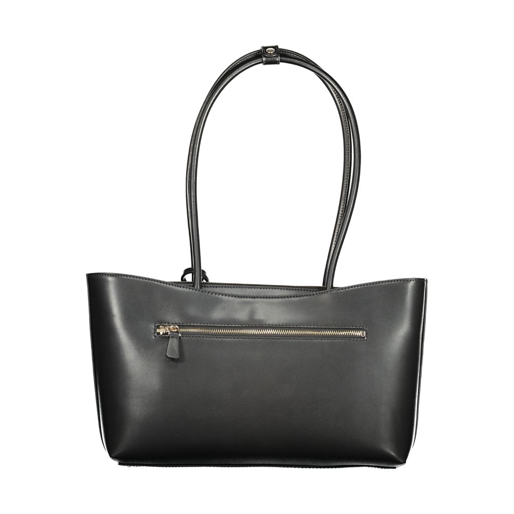 Guess Jeans Nero Poliuretano Woman Handbag - ClickThatClicks 