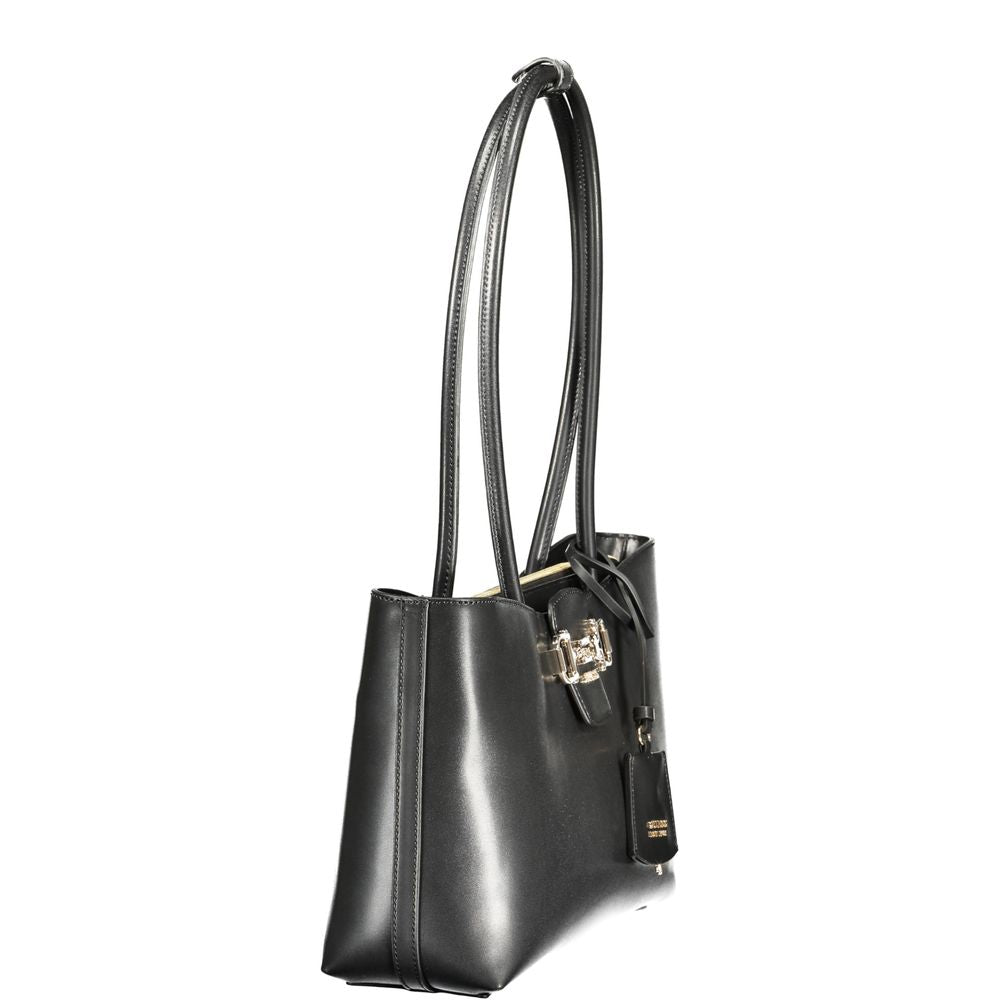 Guess Jeans Nero Poliuretano Woman Handbag - ClickThatClicks 