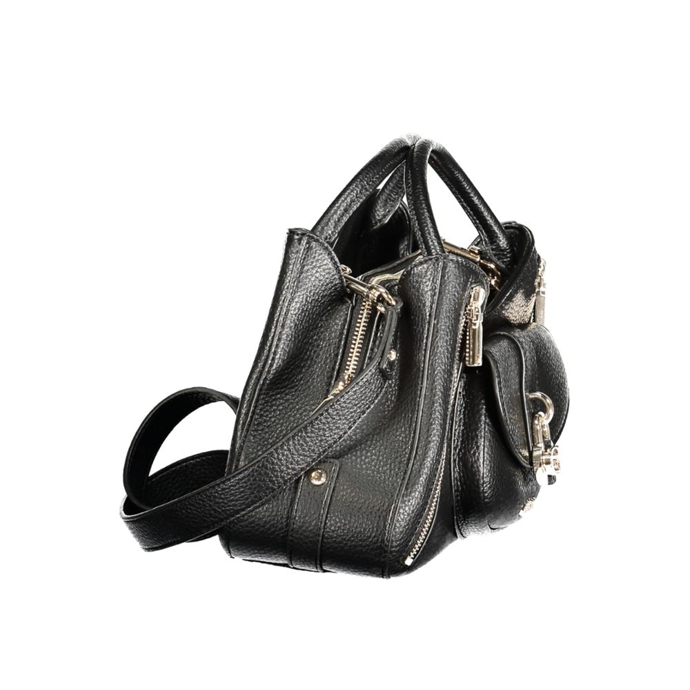 Guess Jeans Black Polyurethane Women Handbag - ClickThatClicks 