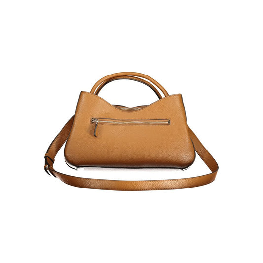 Guess Jeans Marrone Polyurethane Women Handbag - ClickThatClicks 
