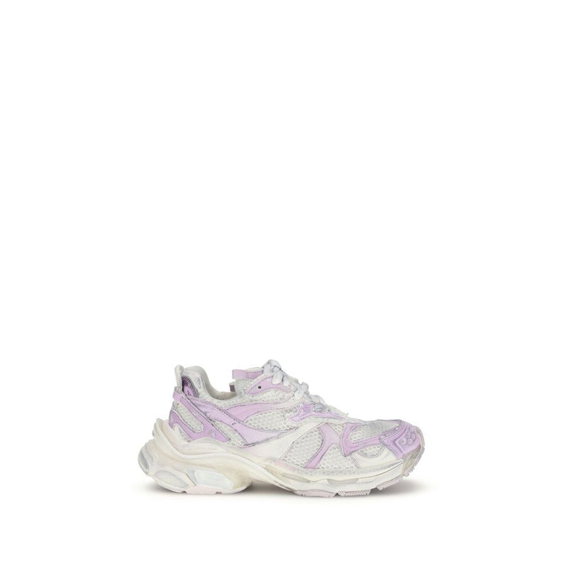 Balenciaga Multicolor Polyurethane Athletic Sneakers - ClickThatClicks 