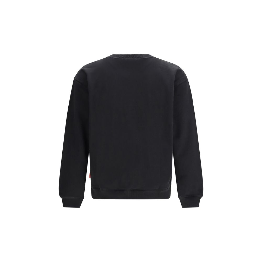 Diesel Black Cotton Sweatshirt - ClickThatClicks 