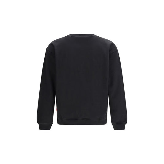 Diesel Black Cotton Sweatshirt - ClickThatClicks 