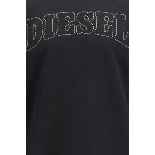 Diesel Black Cotton Sweatshirt - ClickThatClicks 