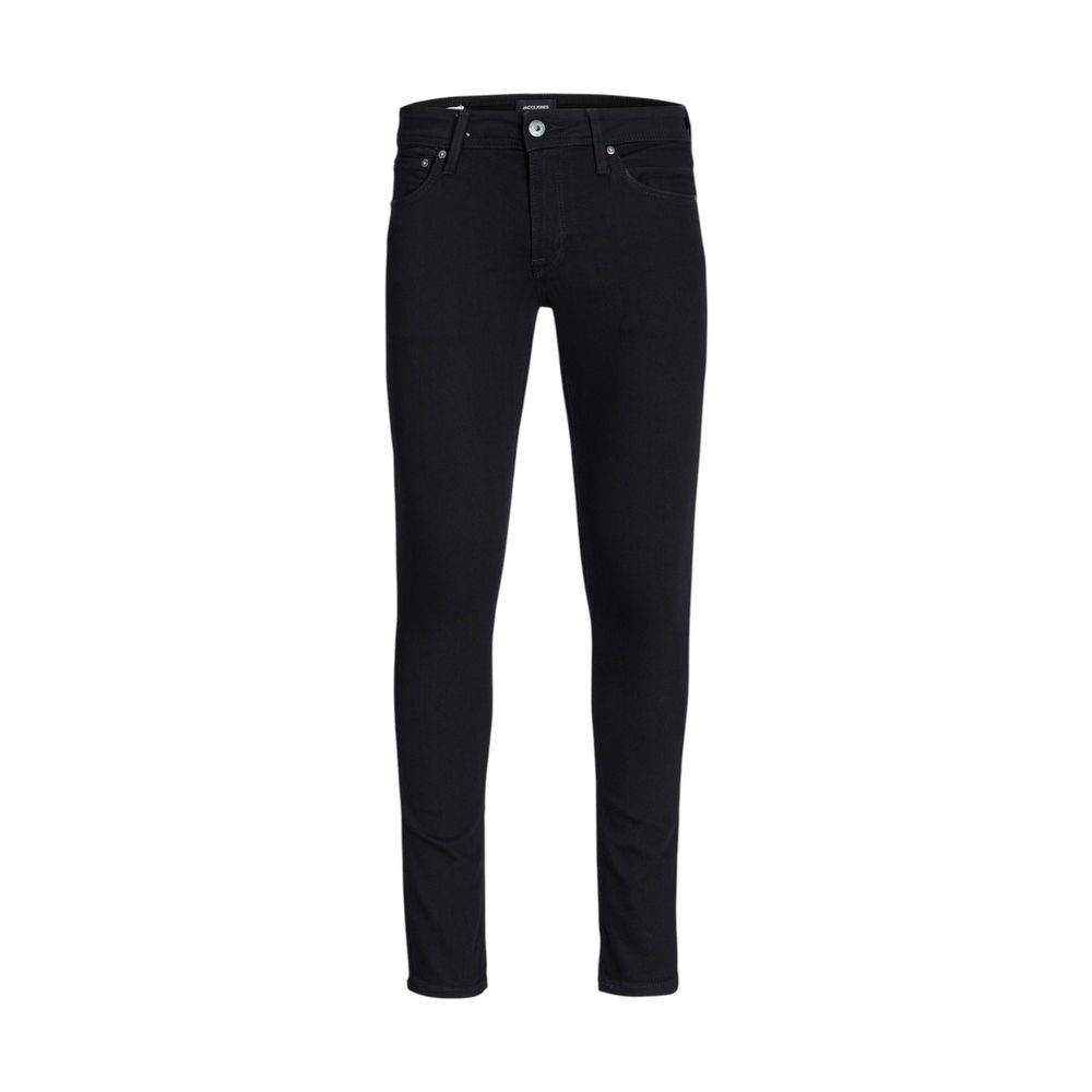 Jack Jones Black Cotton Skinny Jeans - ClickThatClicks 