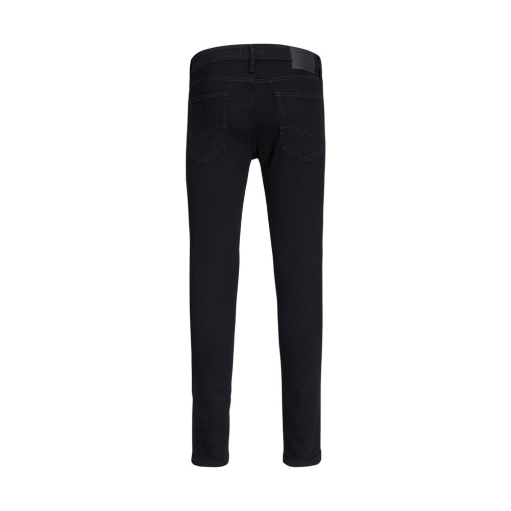 Jack Jones Black Cotton Skinny Jeans - ClickThatClicks 