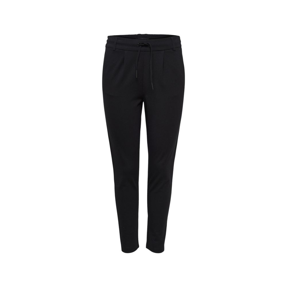 Only Black Viscose Casual Pants - ClickThatClicks 