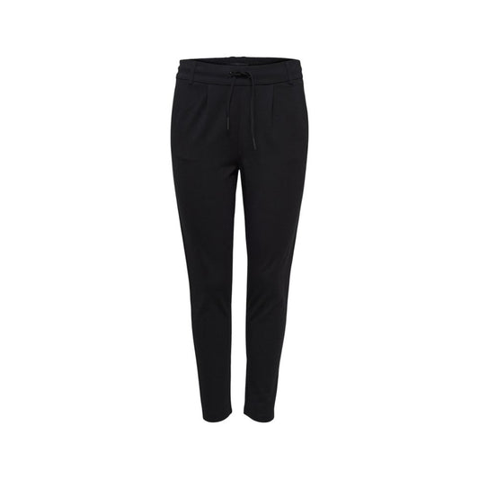 Only Black Viscose Casual Pants - ClickThatClicks 