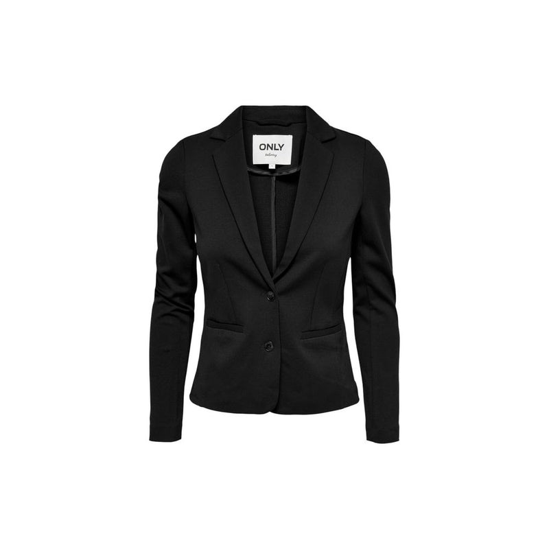 Only Black Viscose Blazer - ClickThatClicks 