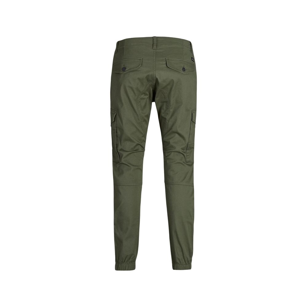 Jack Jones Green Cotton Skinny Pants - ClickThatClicks 