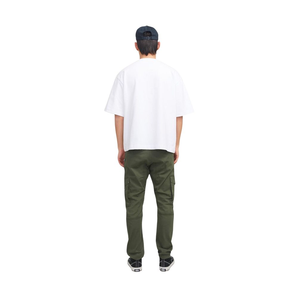 Jack Jones Green Cotton Skinny Pants - ClickThatClicks 