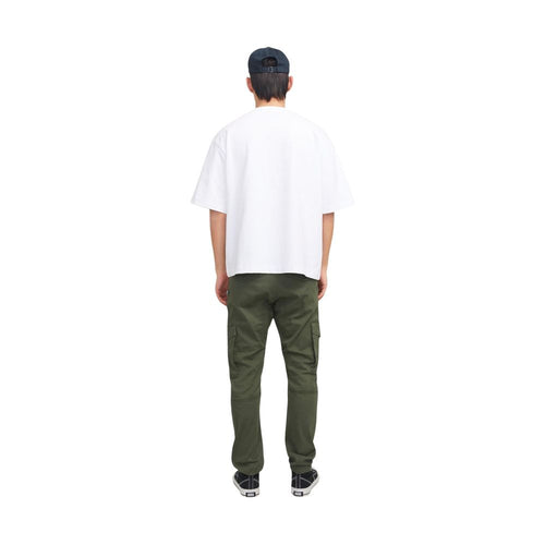 Jack Jones Green Cotton Skinny Pants - ClickThatClicks 