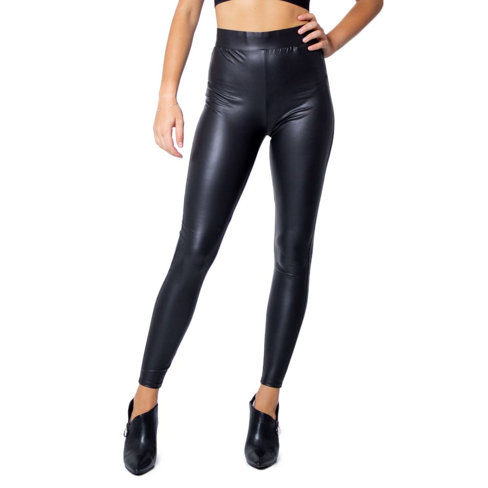 Only Black Polyester Leggings - ClickThatClicks 