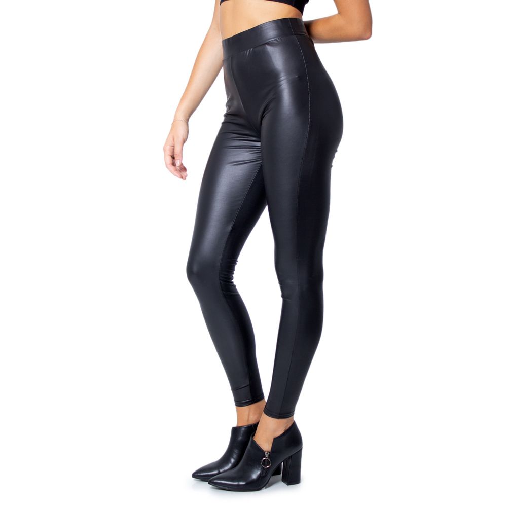 Only Black Polyester Leggings - ClickThatClicks 