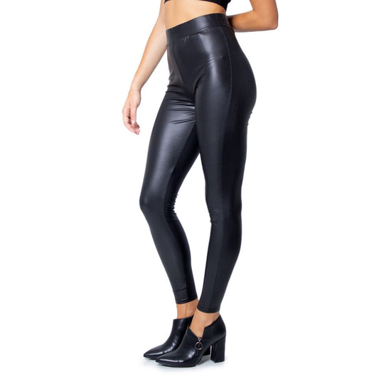 Only Black Polyester Leggings - ClickThatClicks 