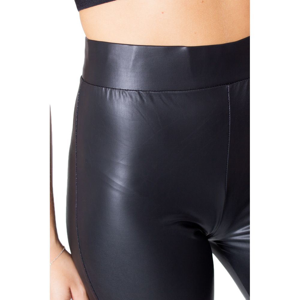 Only Black Polyester Leggings - ClickThatClicks 