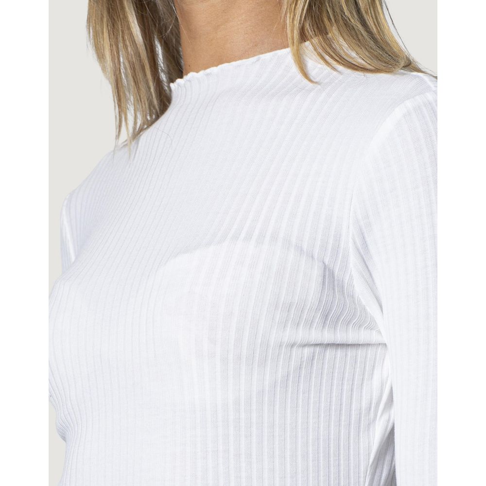 Only White Polyester Turtleneck - ClickThatClicks 