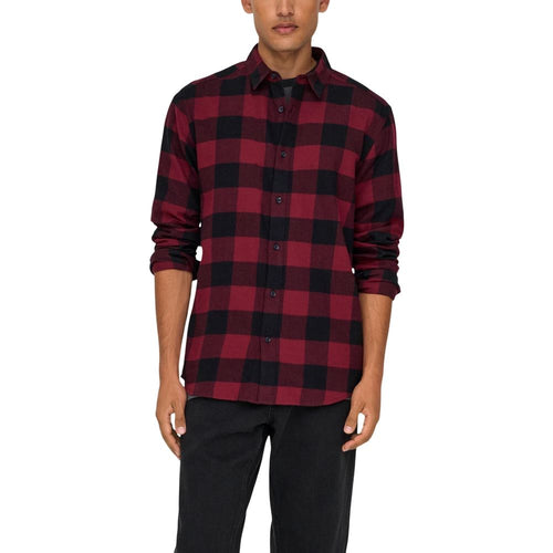 Only & Sons Multicolor Cotton Pattern Shirt - ClickThatClicks 