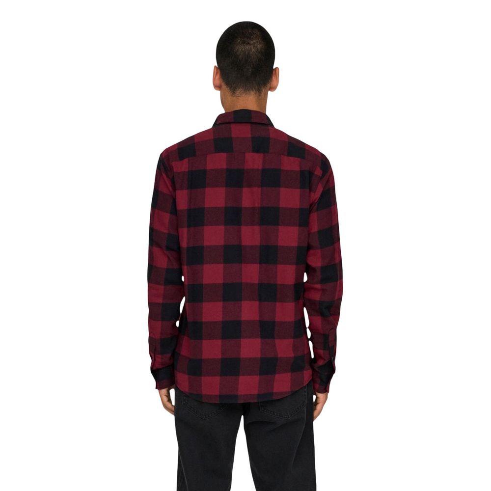 Only & Sons Multicolor Cotton Pattern Shirt - ClickThatClicks 