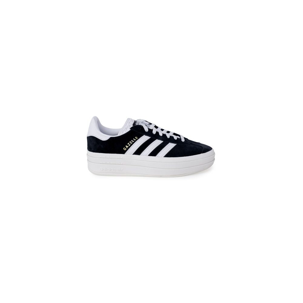 Adidas Originals Black Leather Chunky Sneakers - ClickThatClicks 