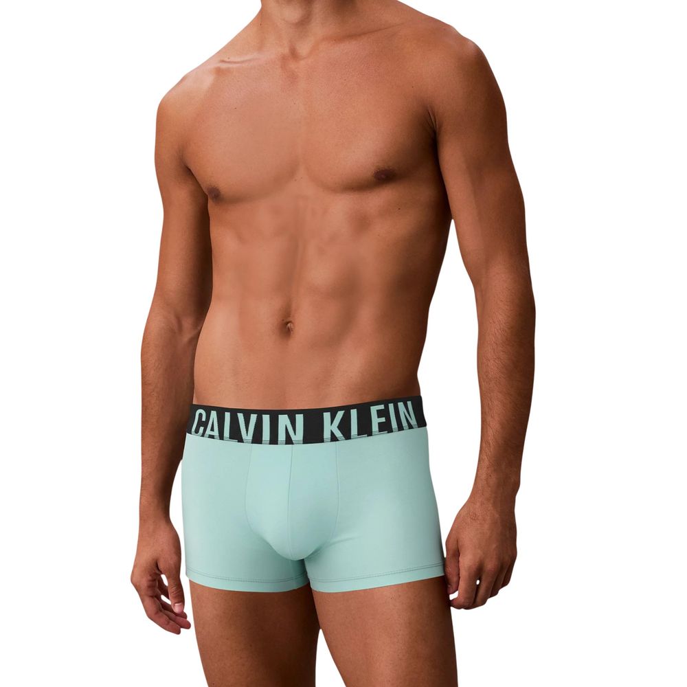 Calvin Klein Underwear Turquoise Cotton Boxers - ClickThatClicks 