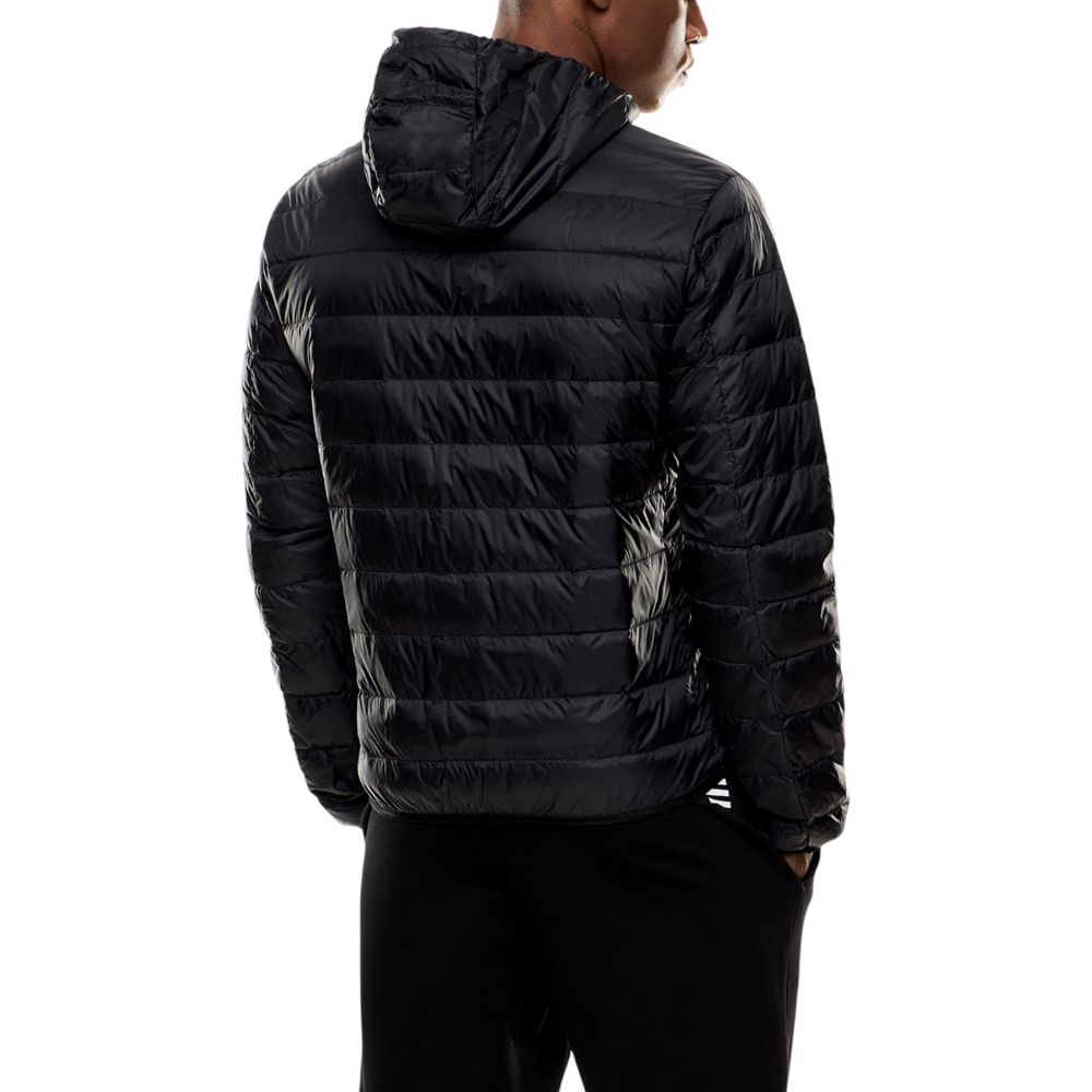 EA7 Emporio Armani Bicolor Polyamide Full-Length Jacket - ClickThatClicks 