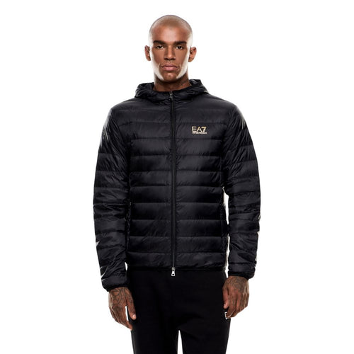 EA7 Emporio Armani Bicolor Polyamide Full-Length Jacket - ClickThatClicks 