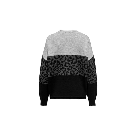 Only Gray Marabou Sweatshirt - ClickThatClicks 