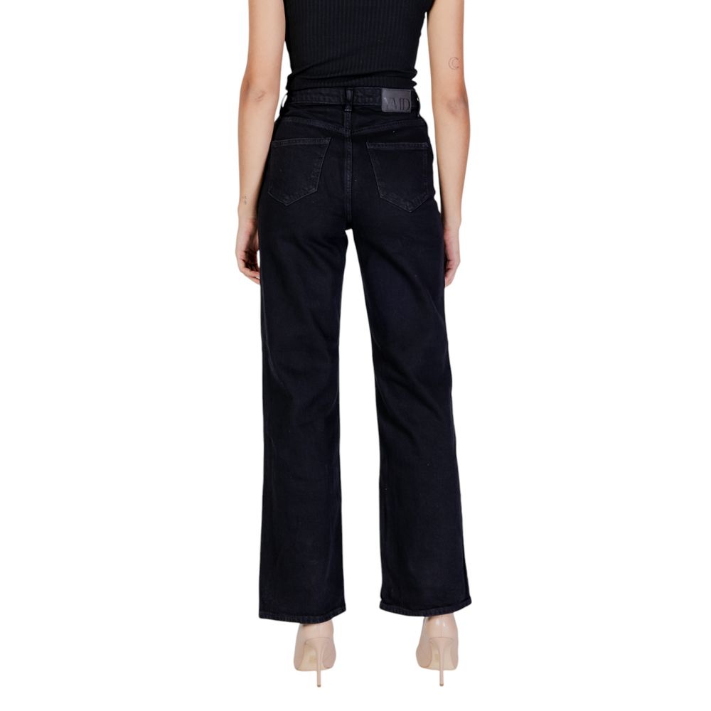 Vero Moda Black Cotton Mom Jeans - ClickThatClicks 
