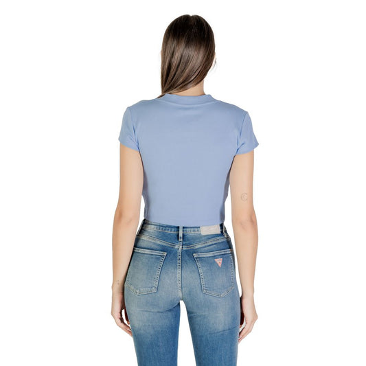 Calvin Klein Jeans Blue Cotton T-Shirt - ClickThatClicks 