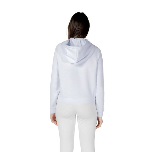 Armani Exchange White Viscose Hoodie - ClickThatClicks 