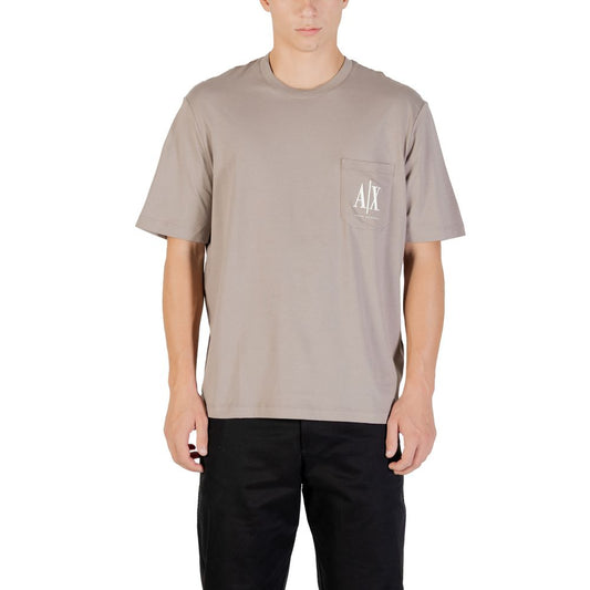 Armani Exchange Brown Cotton Sportswear - ClickThatClicks 