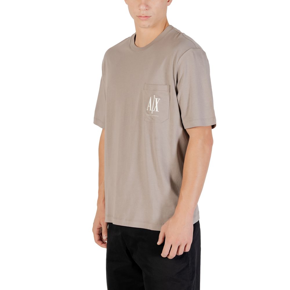 Armani Exchange Brown Cotton Sportswear - ClickThatClicks 