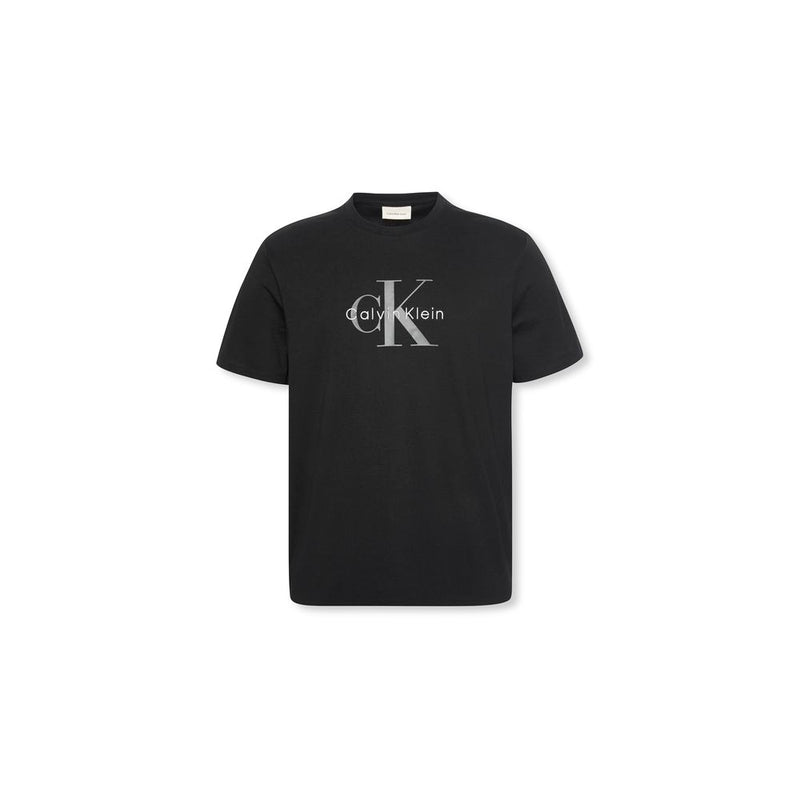 Calvin Klein Jeans Black Cotton T-Shirt - ClickThatClicks 