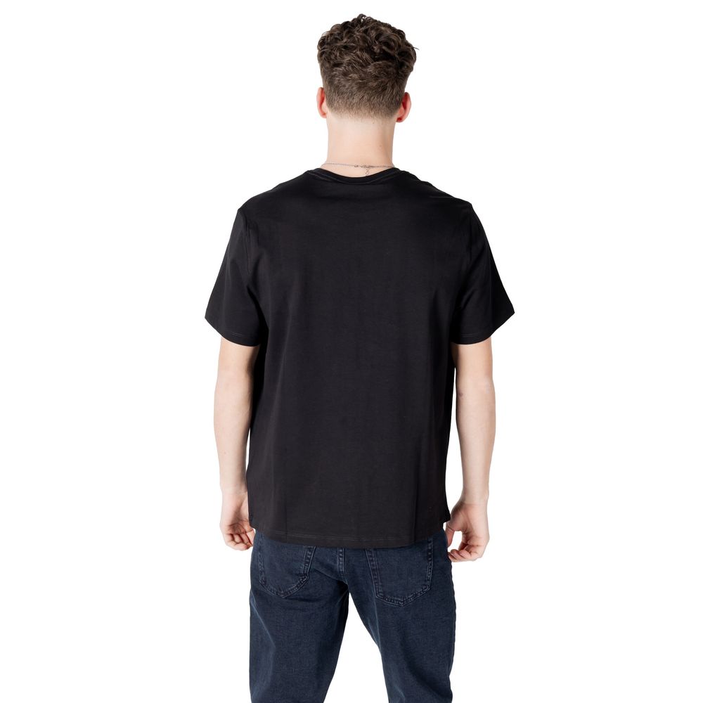 Calvin Klein Jeans Black Cotton T-Shirt - ClickThatClicks 