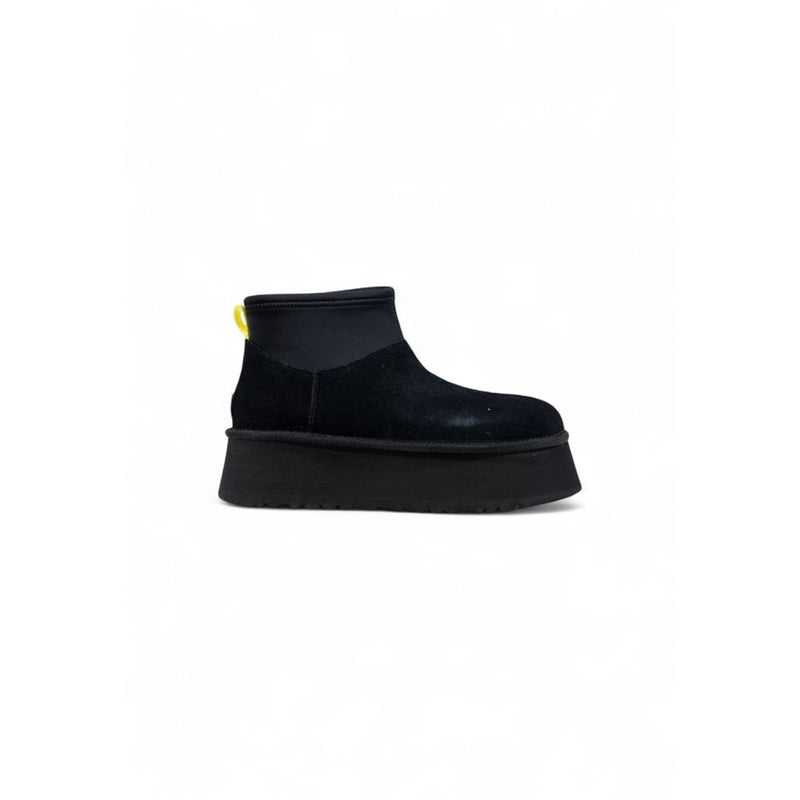 UGG Black Suede Leather Ankle Boots - ClickThatClicks 