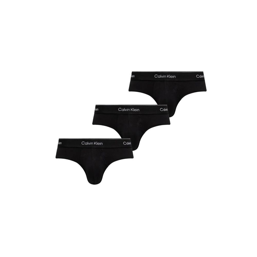 Calvin Klein Underwear Black Cotton Briefs - ClickThatClicks 