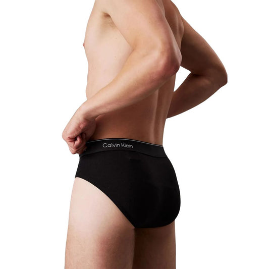 Calvin Klein Underwear Black Cotton Briefs - ClickThatClicks 